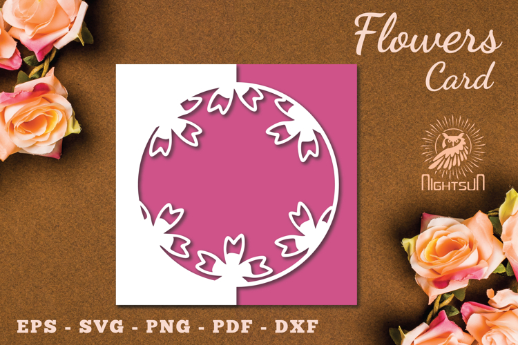 Paper Flowers Svg Image 14