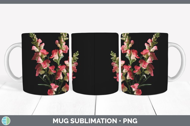 GorgeousFlowers Mug Wrap design.