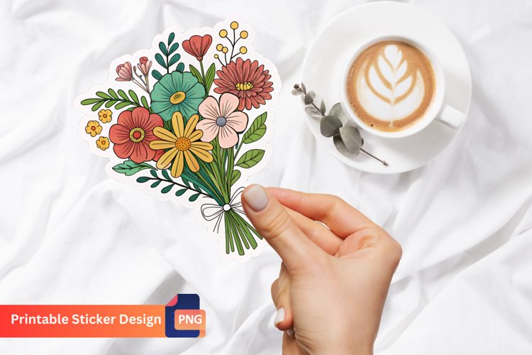 Flower Bouquet Clipart Image 22