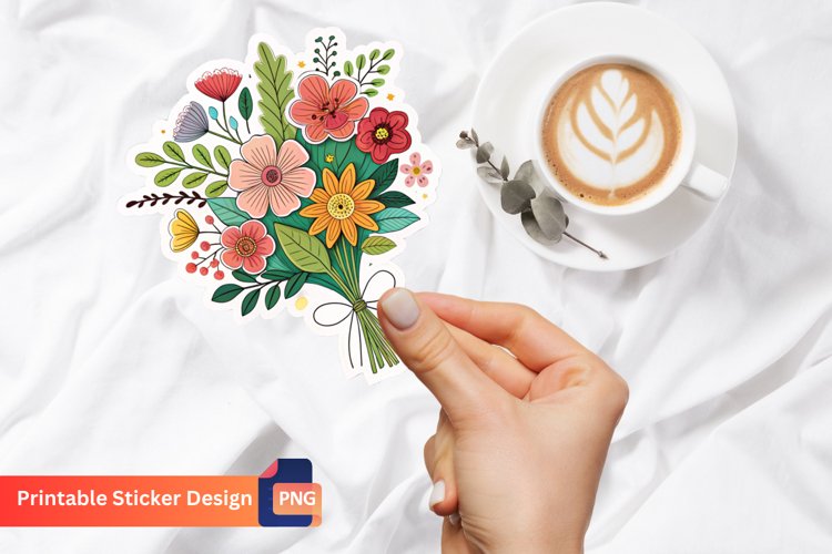 Flower Bouquet Clipart Image 24