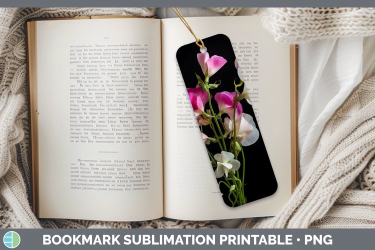 GorgeousFlowers Bookmark design.