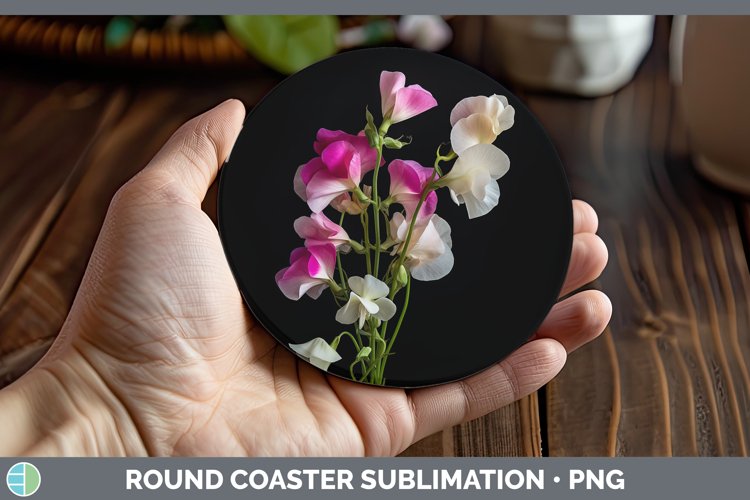 GorgeousFlowers Round Coaster design.