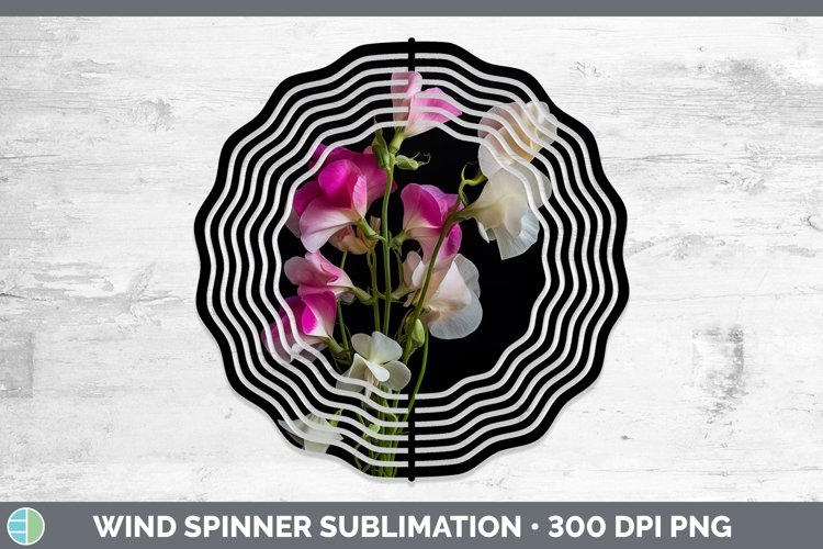 GorgeousFlowers Wind Spinner design.