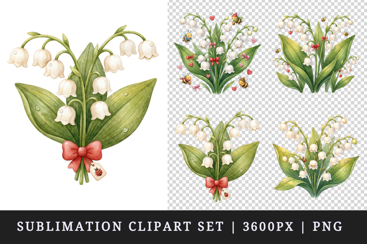 Flowers clipart printable sublimation design png