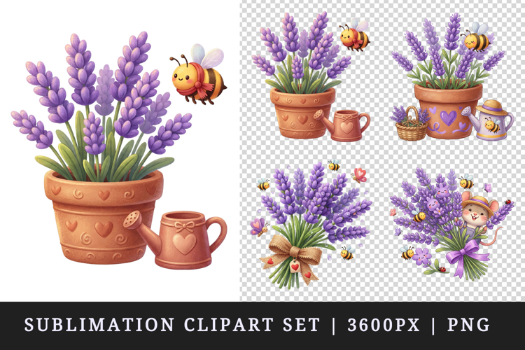 Flowers clipart printable sublimation design png
