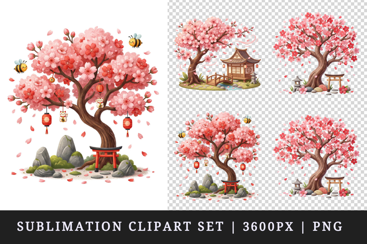 Falling Tree Clipart Image 7