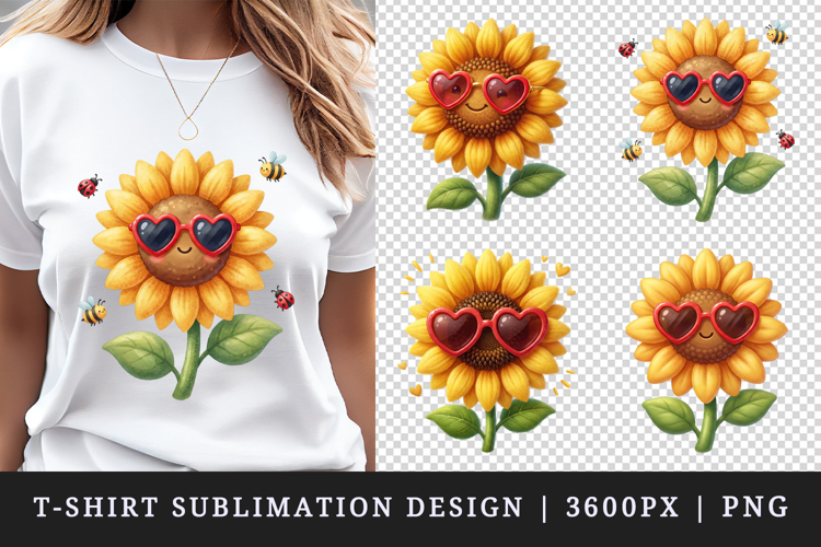 Flowers t-shirt printable sublimation design png