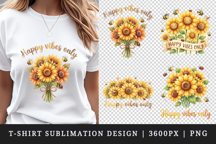 Flowers t-shirt printable sublimation design png