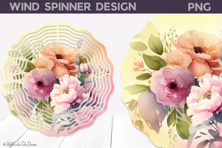 Flowers Wind Spinner | Wildflowers Wind Spinner
