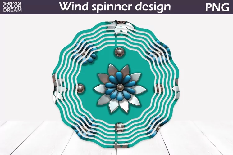 Flowers Wind Spinner | 3d Flowers Wind Spinner