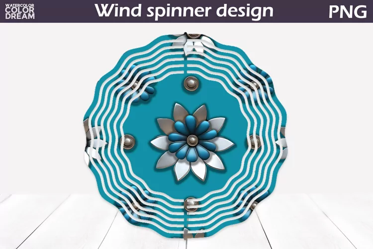 Flowers Wind Spinner | 3d Flowers Wind Spinner