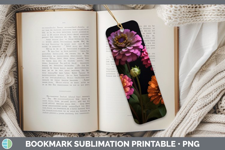 GorgeousFlowers Bookmark design.