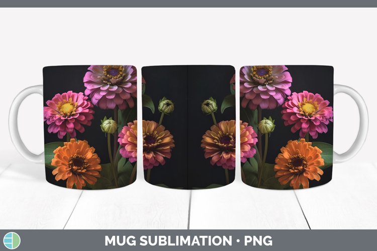 GorgeousFlowers Mug Wrap design.