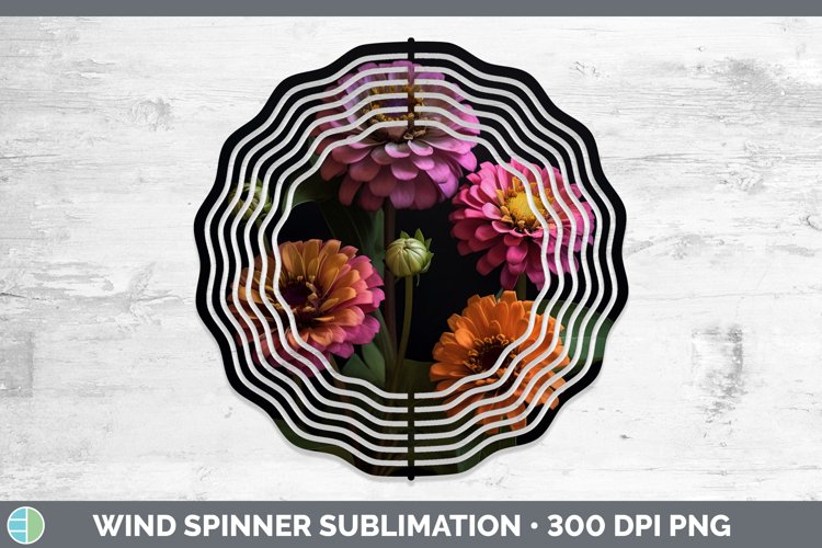 GorgeousFlowers Wind Spinner design.