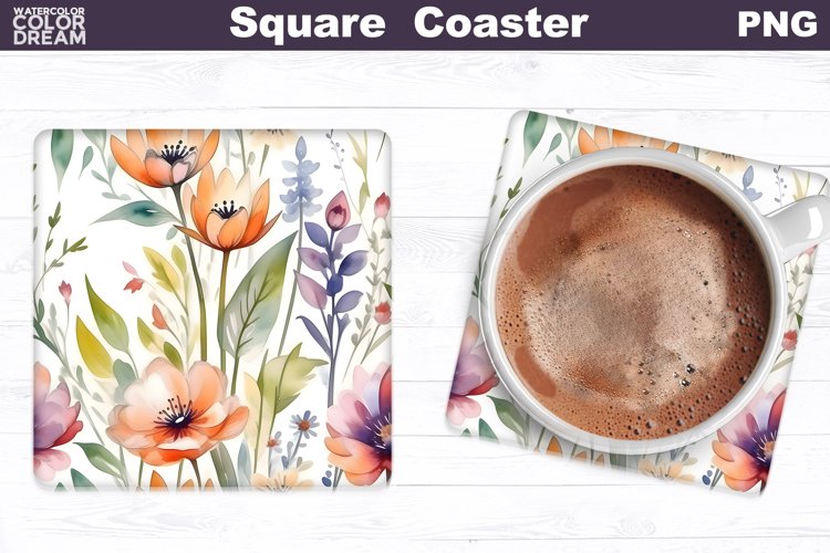 Watercolor Flowers Image 16