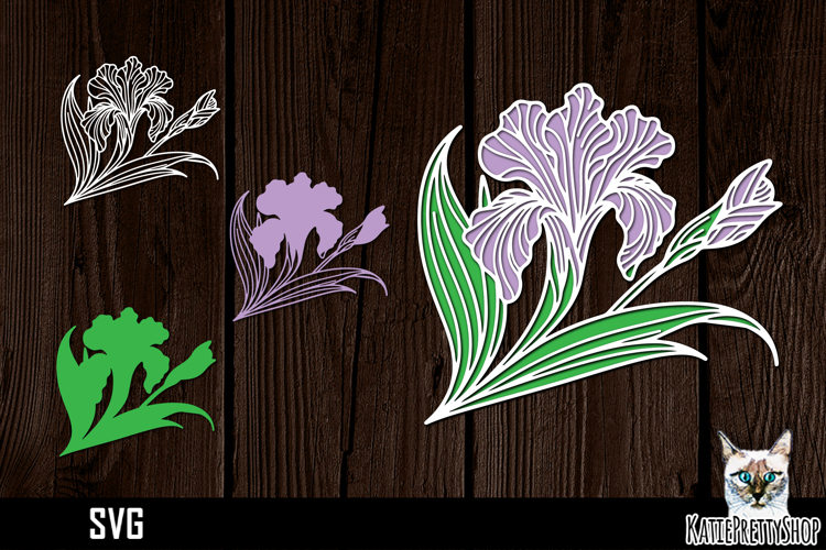 Layered Flower Svg Image 15