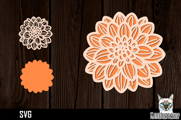 Layered Flower Svg Image 13