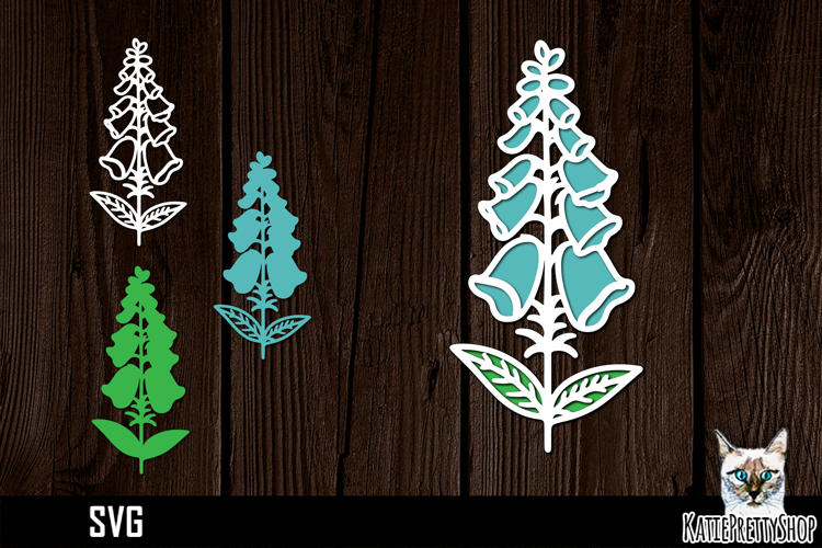 Layered Flower Svg Image 10