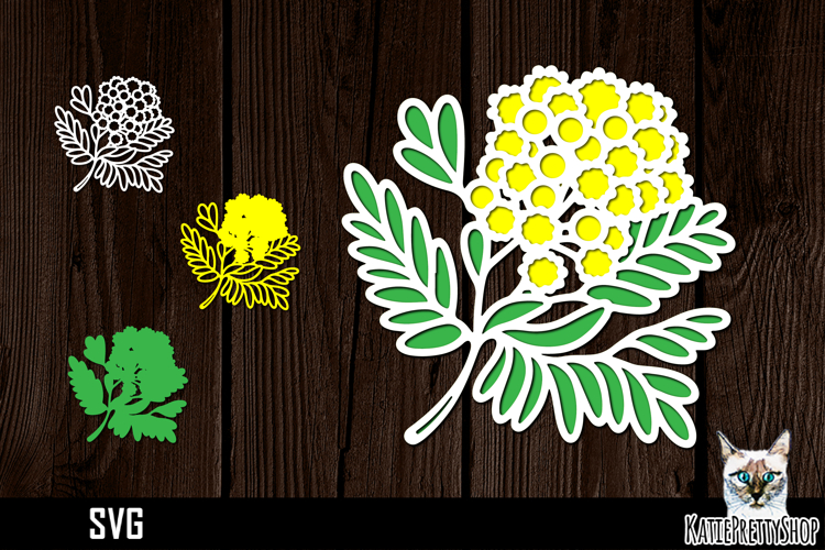 Layered Flower Svg Image 8