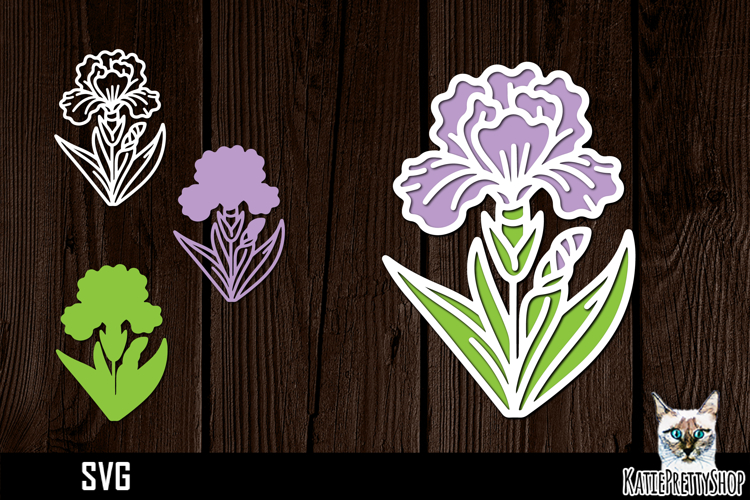 Layered Flower Svg Image 14