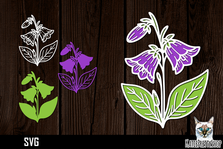 Layered Flower Svg Image 9