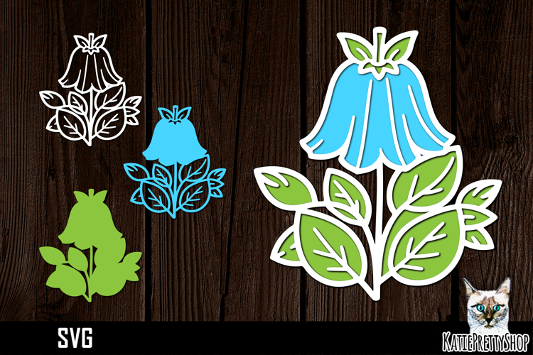 Layered Flower Svg Image 8