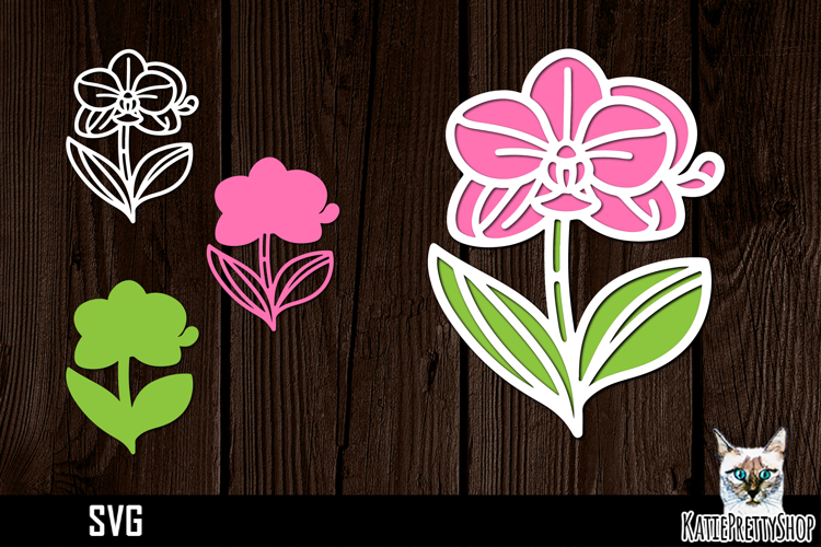 Layered Flower Svg Image 2