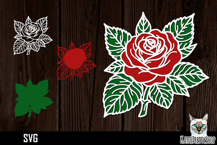Layered Flower Svg Image 4