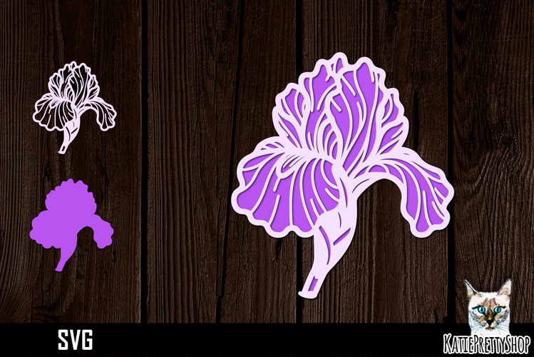 Layered Flower Svg Image 21