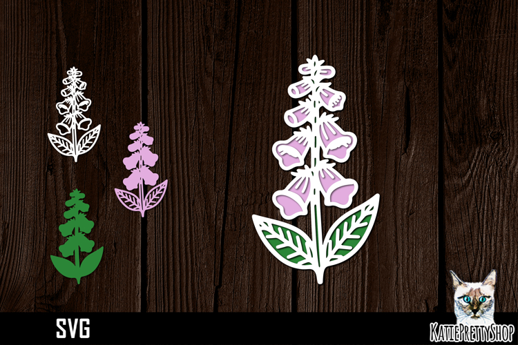 Layered Flower Svg Image 20