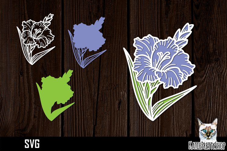 Layered Flower Svg Image 16