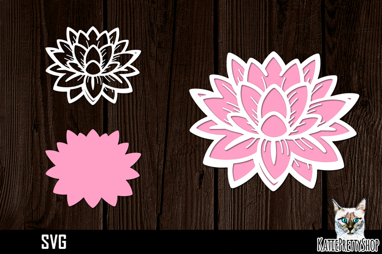 Layered Flower Svg Image 13