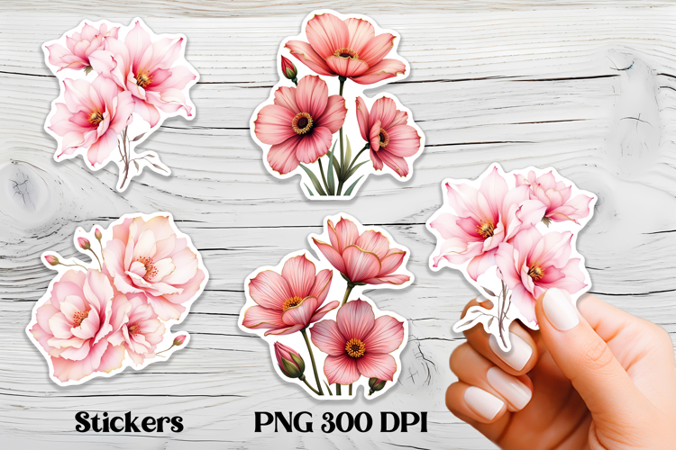 Pink Flower Png Image 18