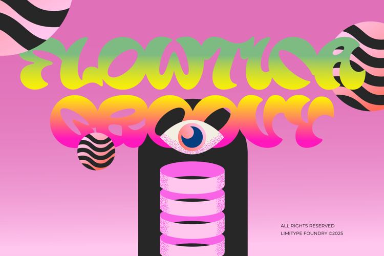 Flowtica - Groovy Bold Font