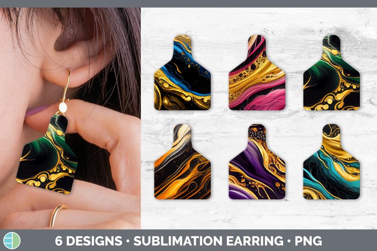 Sublimation Earring Designs Image 11