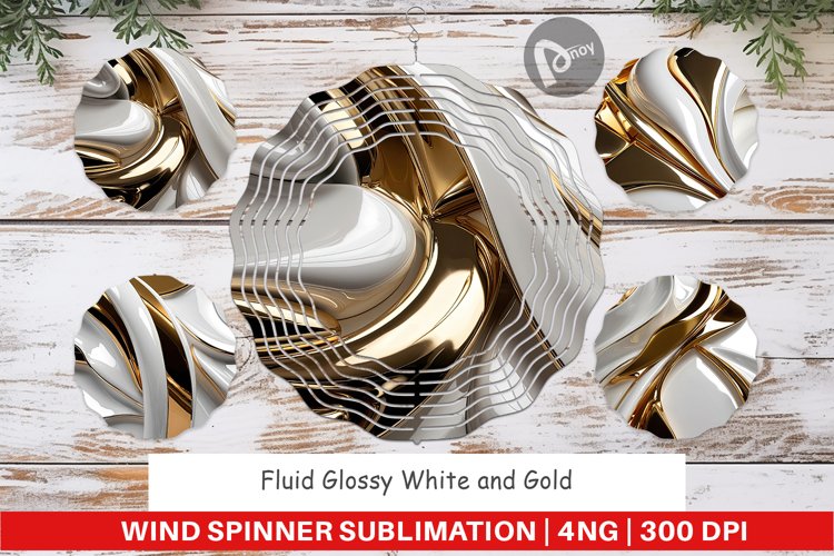 Wind Spinner Fluid Glossy