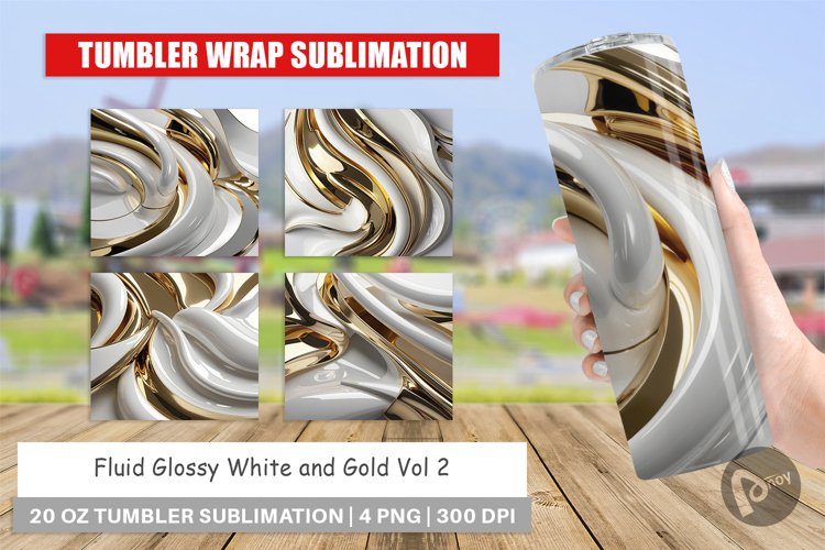 Tumbler Wrap Fluid Glossy