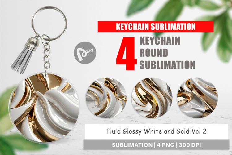 Keychain Fluid Glossy