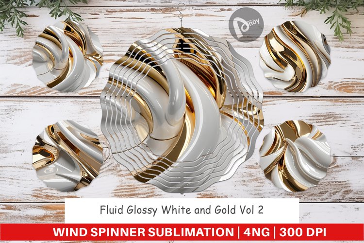 Wind Spinner Fluid Glossy