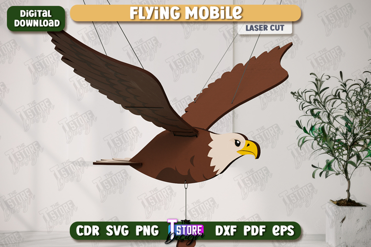 Flying Eagle Svg Image 14
