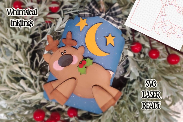 Reindeer Clipart Image 24
