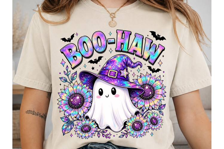 Boo Hain Ghost Witch PNG Sublimation