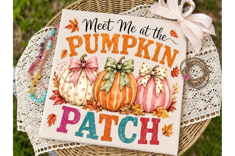 Meet Me at the Pumpkin Patch PNG Shirt example image 1