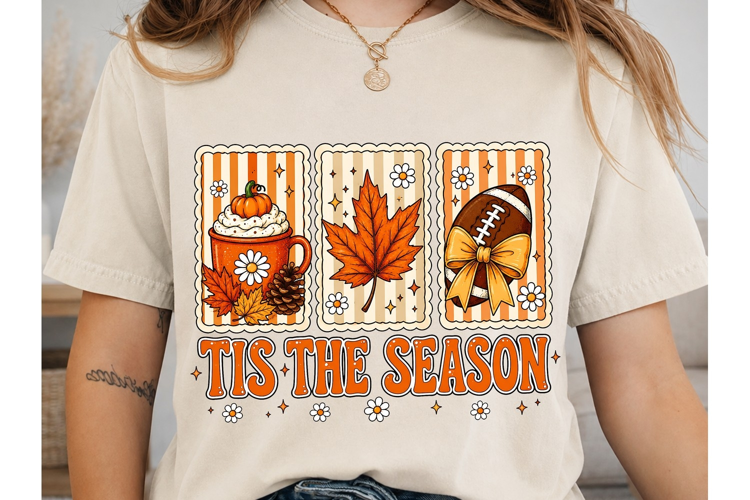 Tis The Season Fall PNG Shirt Design