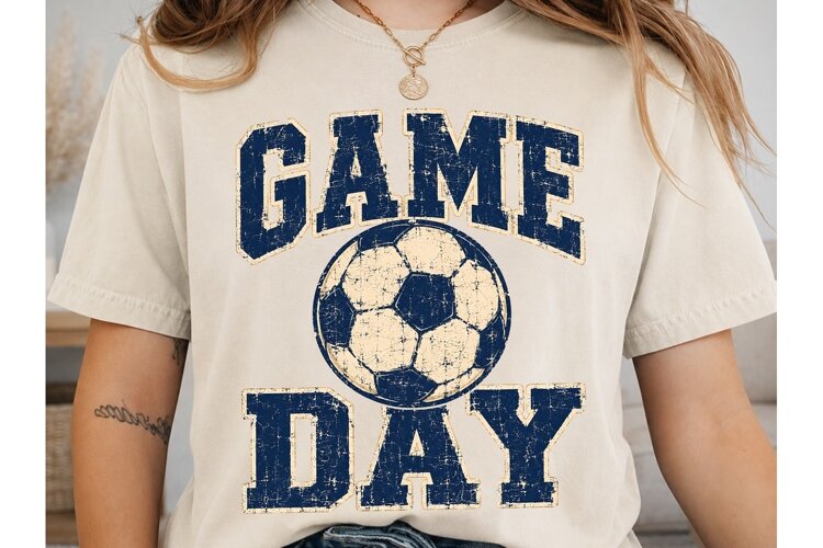 Game Day Soccer PNG Shirt Design example image 1