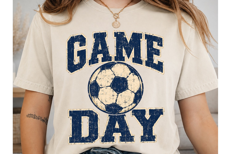 Game Day Soccer PNG Shirt Design