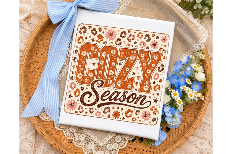 Joy Season Floral PNG Sublimation Shirt