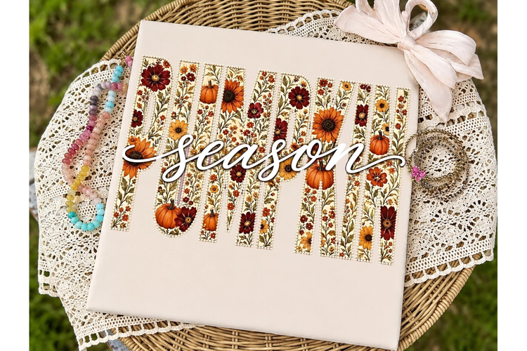 Season's Greetings Fall Pumpkin PNG Shir