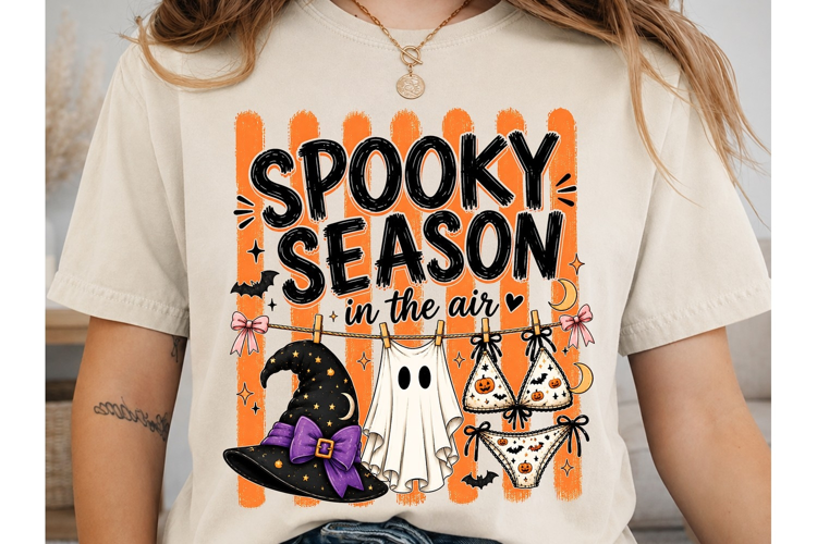 Spooky Season PNG Sublimation Shirt Desi