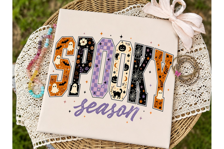 Spooky Season Halloween PNG Shirt Design